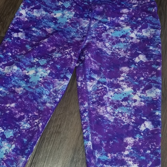 Purple & Blue Leggings - Picture 3 of 5